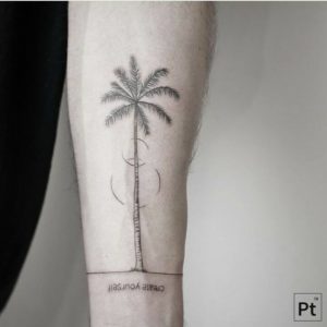 Amazing Body Tattoo Art (5) - A Beach Tree