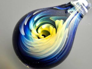 Galaxy Pendants Made from Glass (15)