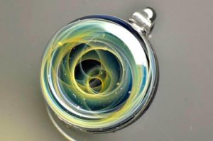 Galaxy Pendants Made from Glass (3)