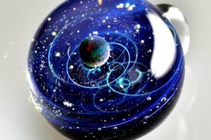Galaxy Pendants Made from Glass (7)