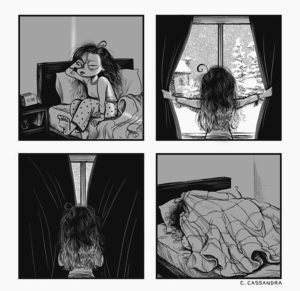 1. Waking Up - Girls Comic Images