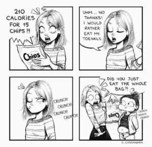 10. Diet Schedule - Girls Comic Images