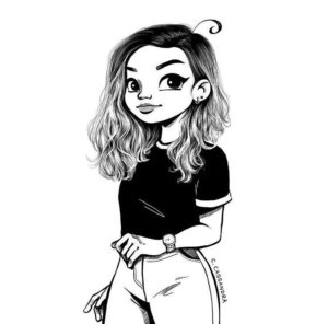 13. Ready to Hangout - Girls Comic Images