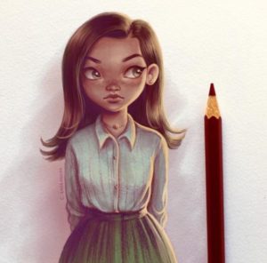 4. The Student - Girls Comic Images