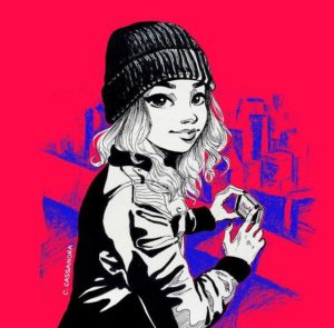 5. The Casual - Girls Comic Images