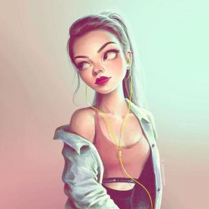 6. The Serious - Girls Comic Images