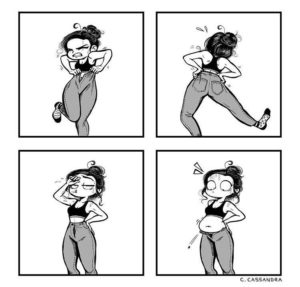 9. Fatness - Girls Comic Images