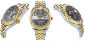 C. Rolex Datejust 41 Wimbledon -Two Tone Watches