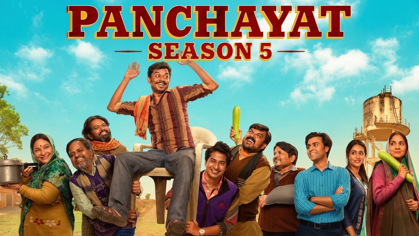 panchayat season 5 cast and phulera village scene
